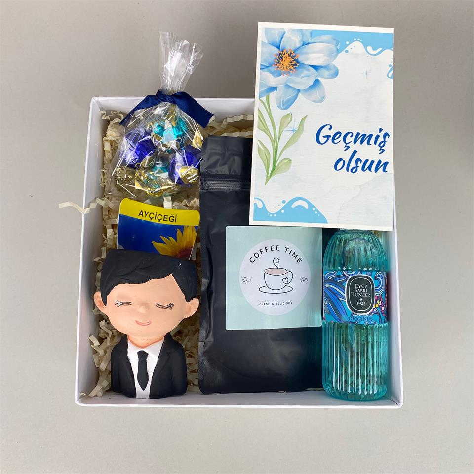 Geçmiş Olsun , Covid Geçmiş Olsun Hediye - Gülümse ! 