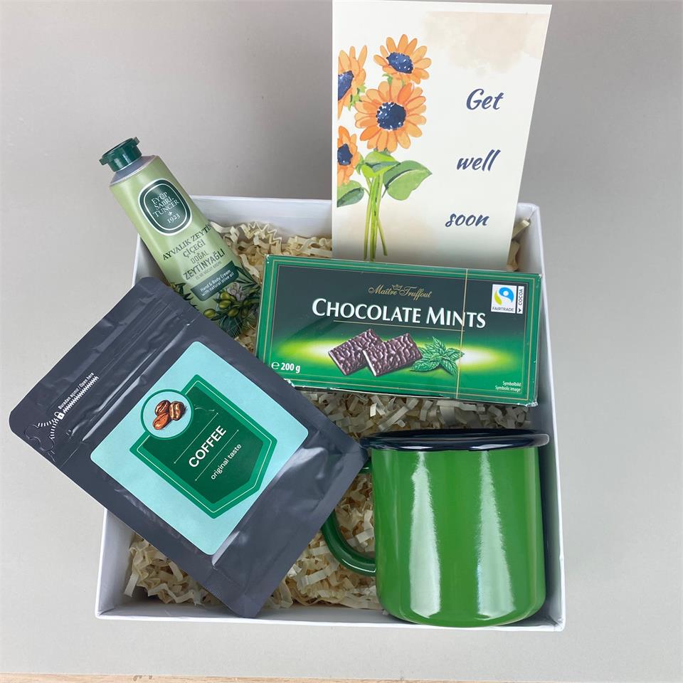 Minti Geçmiş Olsun Hediye Kutusu Sağlık Kiti